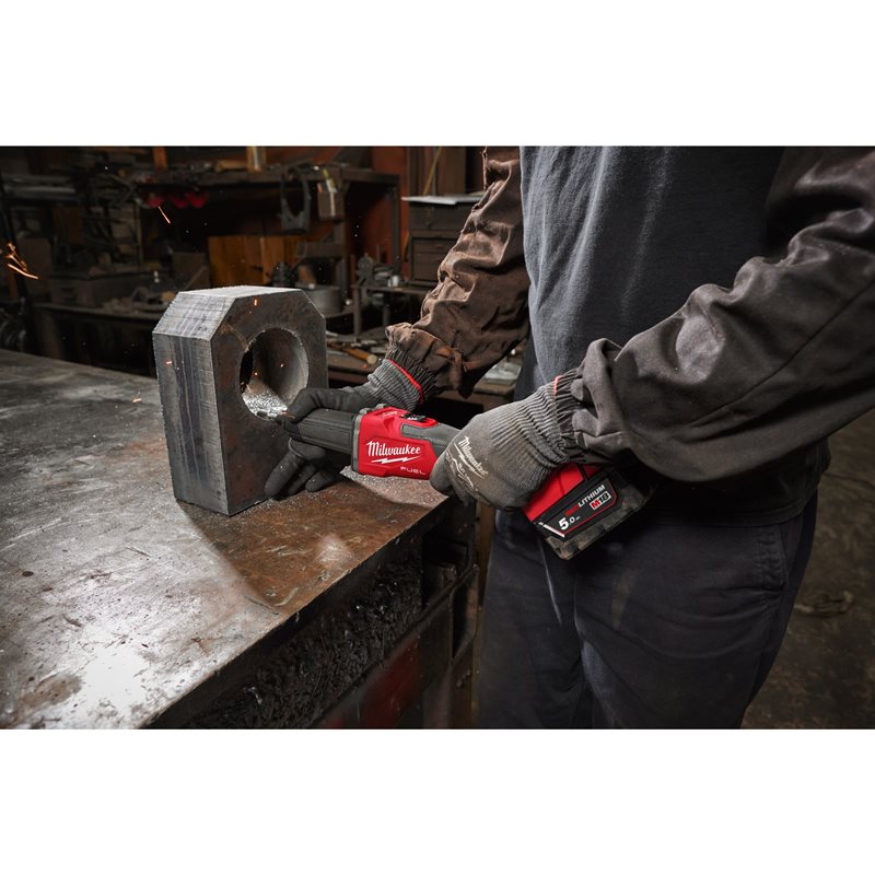 Milwaukee M18 FDGRB-0X Přímá bruska s posuvným spínačem